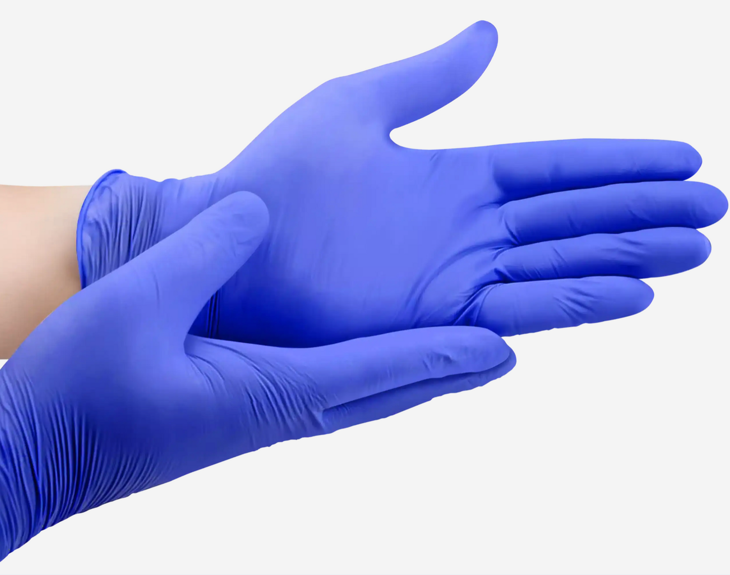 Guantes NITRIFLEX de Nítrilo sin Polvo 3,5g. Caja 100 u.