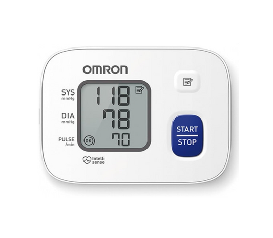 OMRON RS2 Tensiómetro Muñeca Compacto Portátil