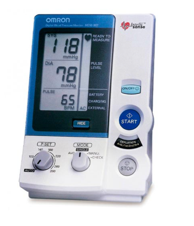 OMRON HEM-907 Monitor Profesional Sobremesa Consulta Médica