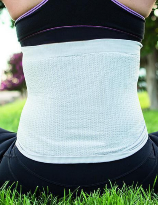 Faja abdominal alta ajustable y transpirable