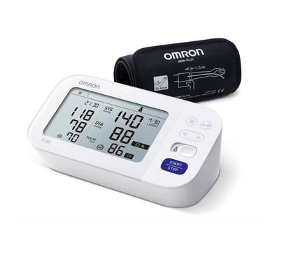 Omron M6 Comfort AFib Tensiómetro de brazo con Intelli Wrap (22–42 cm)