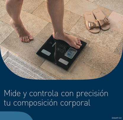 OMRON VIVA Báscula Composición Corporal Bluetooth Inteligente