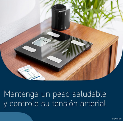 OMRON VIVA Báscula Composición Corporal Bluetooth Inteligente