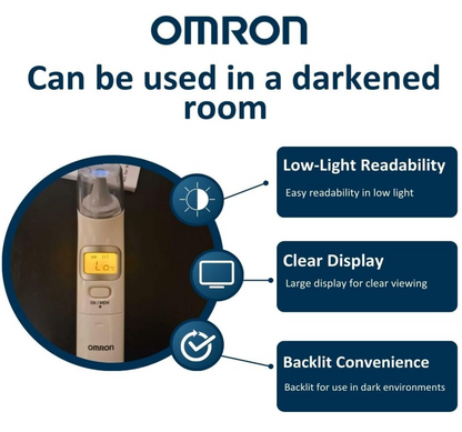 OMRON Gentle Temp 521 Termómetro Digital 3 en 1 Sin Contacto