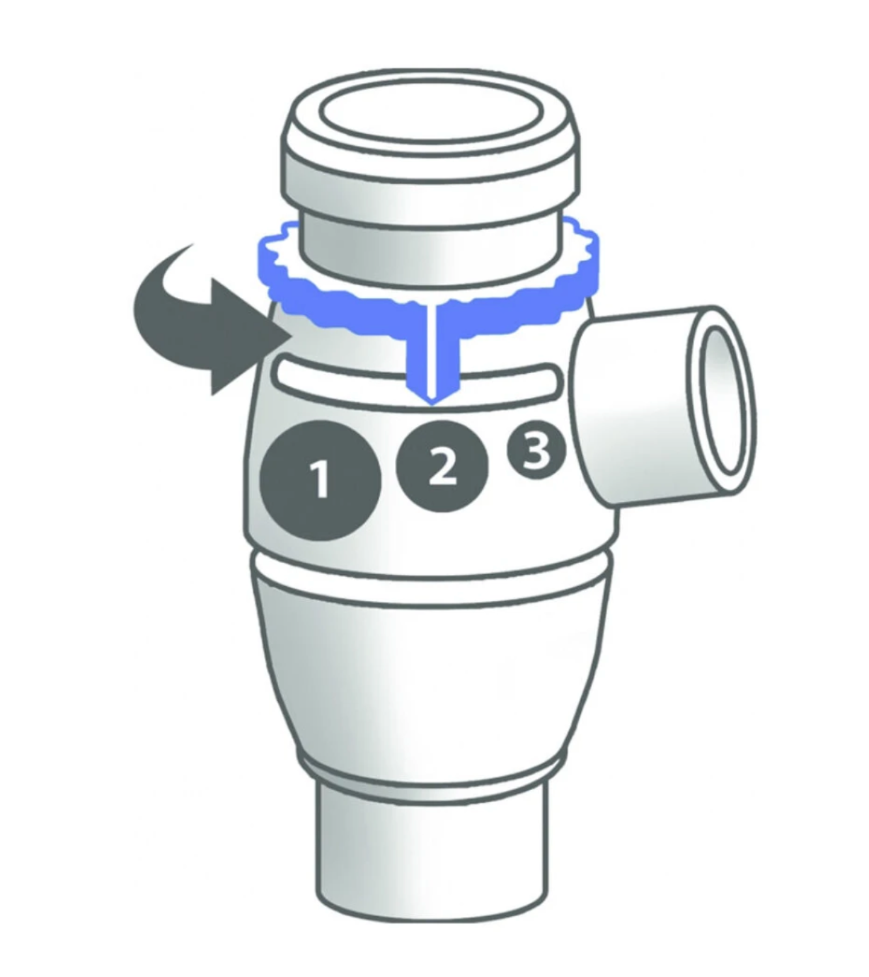 OMRON A3 Complete Nebulizador Ajustable 3 en 1