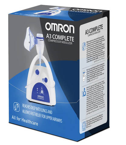 OMRON A3 Complete Nebulizador Ajustable 3 en 1