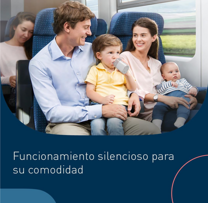 OMRON MicroAir Nebulizador Malla Portátil Silencioso 20dB