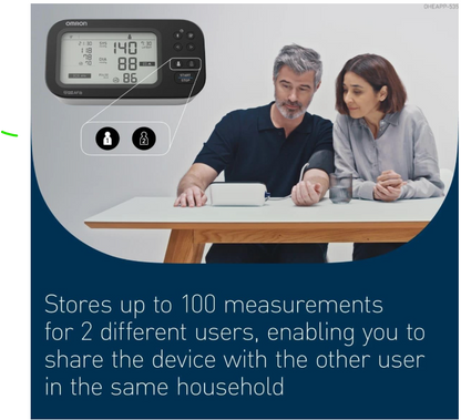 Omron M7 Intelli IT – Tensiómetro de brazo Bluetooth con AFib